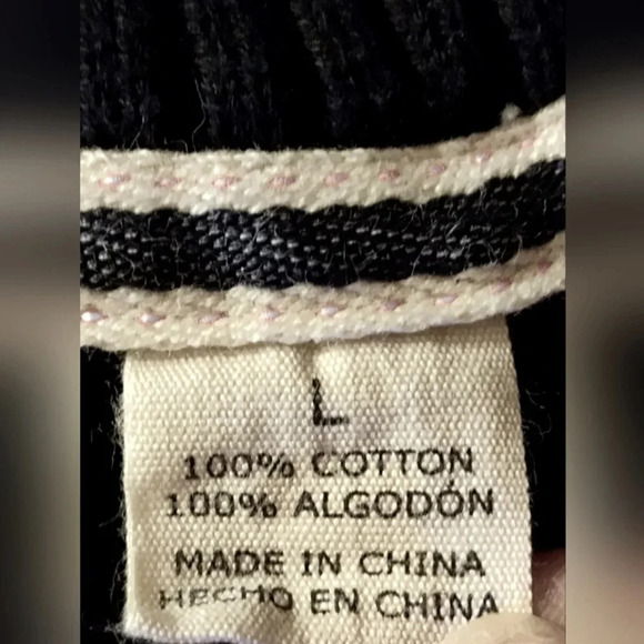 Weatherproof Vintage Men's Black Quarter Zip Knit Sweater | Apres Ski | large - Picture 4 of 6